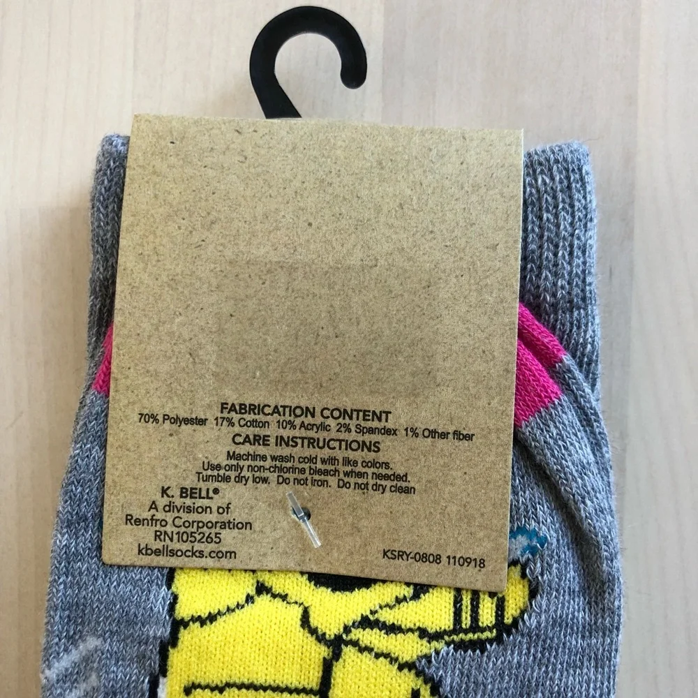 K. Bell Rainboot Cat/Dog Socks